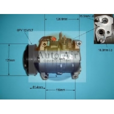 14-3541R AUTO AIR GLOUCESTER Компрессор, кондиционер