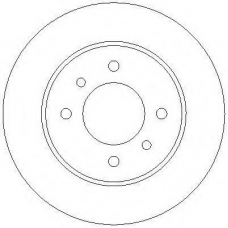 AC2443D AC Delco Тормозной диск