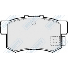 PD3010 APEC Комплект тормозных колодок, дисковый тормоз