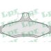 05P694 LPR Комплект тормозных колодок, дисковый тормоз