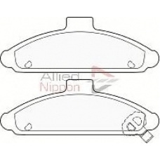 CBP3806 COMLINE Комплект тормозных колодок, дисковый тормоз