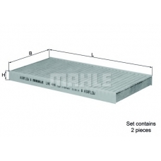 LAK 444/S KNECHT Фильтр, воздух во внутренном пространстве