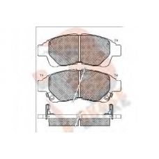 RB1210 R BRAKE Комплект тормозных колодок, дисковый тормоз
