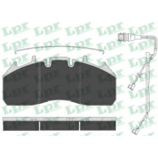 05P1325 LPR Комплект тормозных колодок, дисковый тормоз