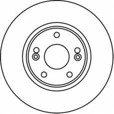 562182BC BENDIX Тормозной диск