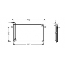 DN5184 AVA Конденсатор, кондиционер