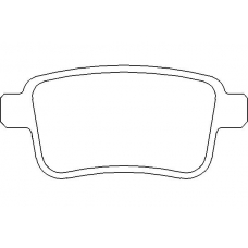 MDB2964 MINTEX Комплект тормозных колодок, дисковый тормоз