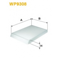 WP9308 WIX Фильтр, воздух во внутренном пространстве