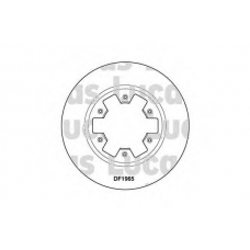 DF1965 TRW Тормозной диск