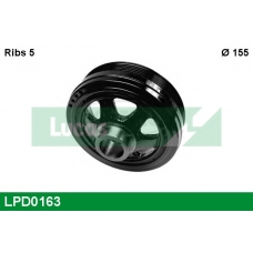 LPD0163 TRW Ременный шкив, коленчатый вал