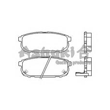 I042-20J ASHUKI Комплект тормозных колодок, дисковый тормоз