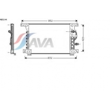 ME5144 AVA Конденсатор, кондиционер