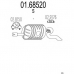 01.68520 MTS Глушитель выхлопных газов конечный