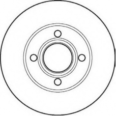 561691BC BENDIX Тормозной диск