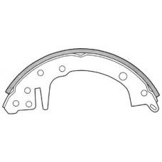 FN-6626 JNBK Колодки тормозные