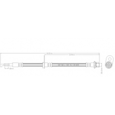 5647 REMKAFLEX Тормозной шланг