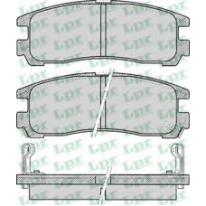 05P043 LPR Комплект тормозных колодок, дисковый тормоз