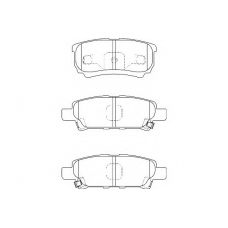 WBP24014A WAGNER LOCKHEED Комплект тормозных колодок, дисковый тормоз