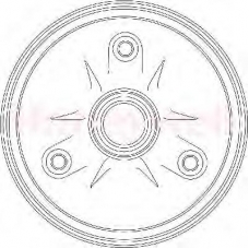 329105B BENDIX Тормозной барабан