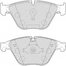 FSL4382 FERODO Комплект тормозных колодок, дисковый тормоз