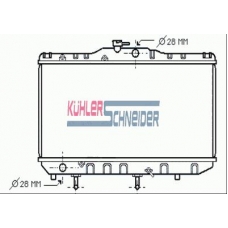 3200841 KUHLER SCHNEIDER Радиатор, охлаждение двигател