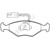 FBP1231 FIRST LINE Комплект тормозных колодок, дисковый тормоз
