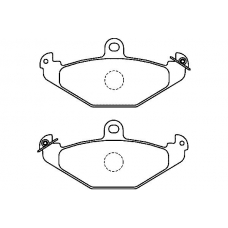 20410 150  0 5 T424 TEXTAR Колодки тормозные