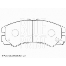ADZ94215 BLUE PRINT Комплект тормозных колодок, дисковый тормоз