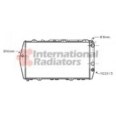 03002019 VAN WEZEL Радиатор, охлаждение двигателя