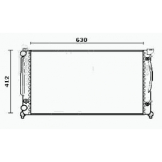 RM0018 EQUAL QUALITY Радиатор, охлаждение двигателя