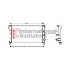 60172292 SCHLIECKMANN Радиатор, охлаждение двигателя
