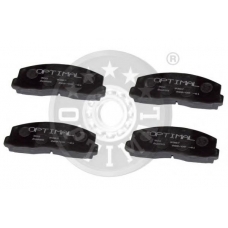 9387 OPTIMAL Комплект тормозных колодок, дисковый тормоз