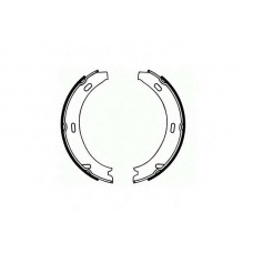 SS 535 SCT Комплект тормозных колодок, стояночная тормозная с