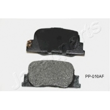PP-010AF JAPANPARTS Комплект тормозных колодок, дисковый тормоз