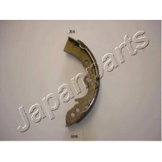 GF-302AF JAPANPARTS Комплект тормозных колодок