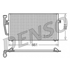 DCN33008 DENSO Конденсатор, кондиционер