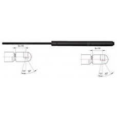 2110147 METZGER Газовая пружина, крышка багажник