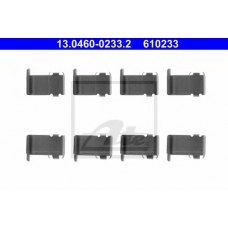 13.0460-0233.2 ATE Комплектующие, колодки дискового тормоза