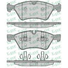 05P1253 LPR Комплект тормозных колодок, дисковый тормоз