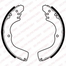 LS2074 DELPHI Комплект тормозных колодок