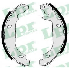 04880 LPR Комплект тормозных колодок