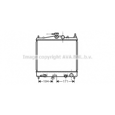 DN2248 Prasco Радиатор, охлаждение двигателя