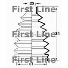 FCB6028 FIRST LINE Пыльник, приводной вал