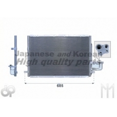 I200-19 ASHUKI Конденсатор, кондиционер