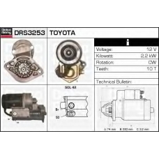 DRS3253 DELCO REMY Стартер