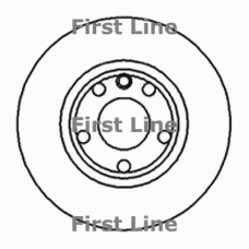 FBD451 FIRST LINE Тормозной диск