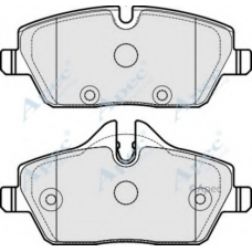 PAD1758 APEC Комплект тормозных колодок, дисковый тормоз