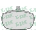 05P321 LPR Комплект тормозных колодок, дисковый тормоз