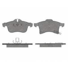 SP 493 SCT Комплект тормозных колодок, дисковый тормоз