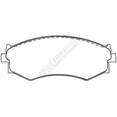 FBP1403 FIRST LINE Комплект тормозных колодок, дисковый тормоз